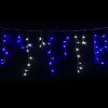 Jingle Jollys 800 LED Christmas Icicle Lights – White and Blue