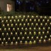 Christmas Lights 6Mx4M 1000 LED Net Light Decorations Warm Decor