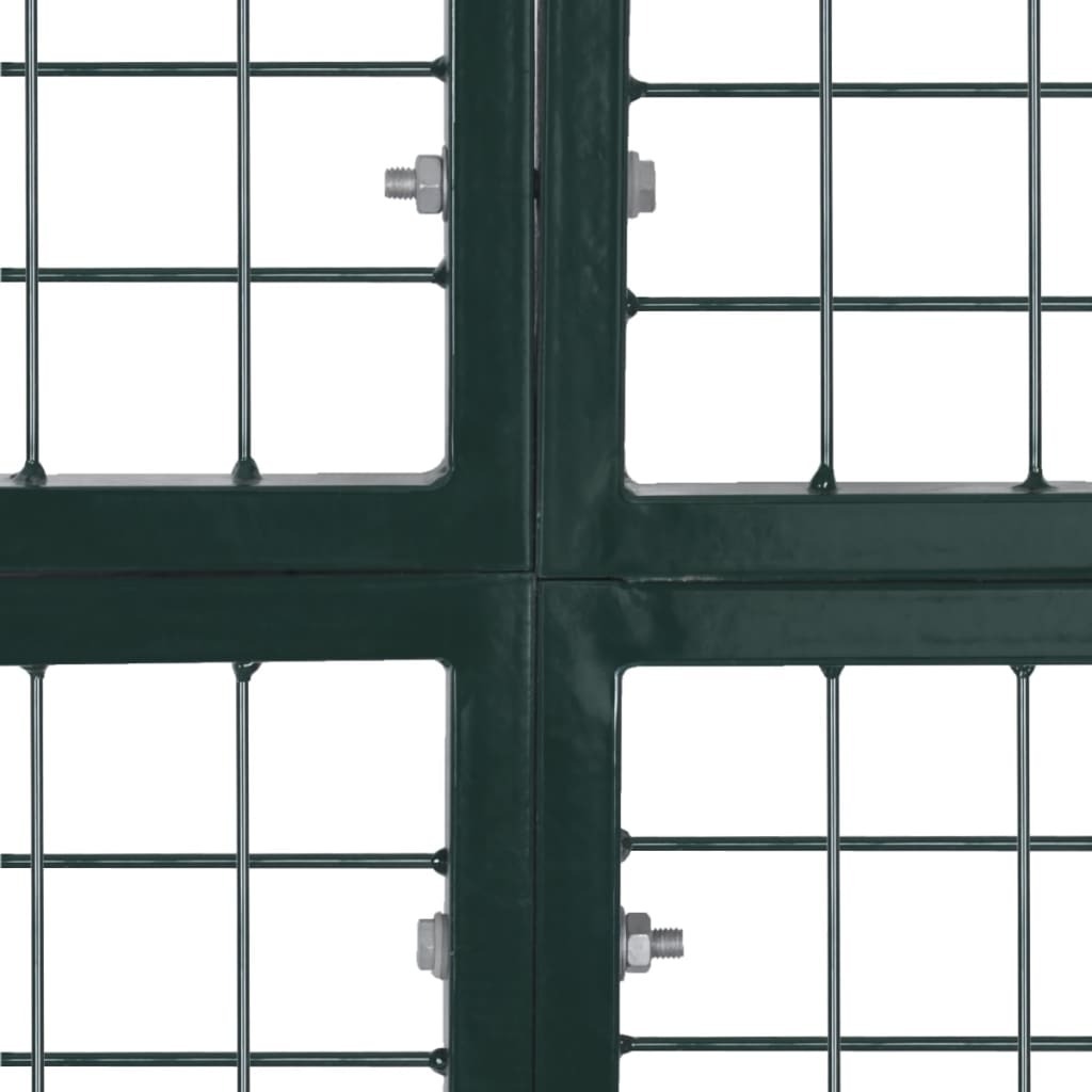 Fence Gate Powder-Coated Steel 306 x 200 cm