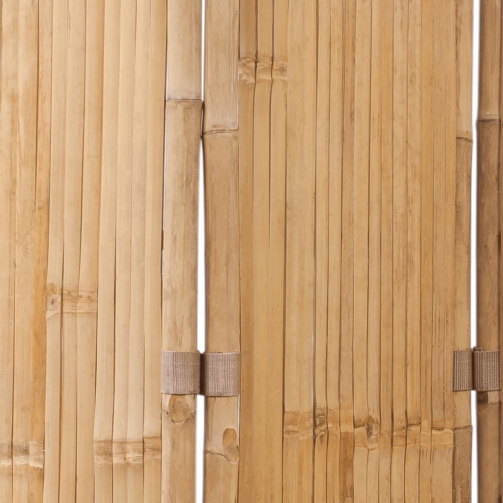 Cypress 4-Panel Bamboo Room Divider