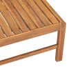Garden Table 63x63x30 cm Solid Teak Wood