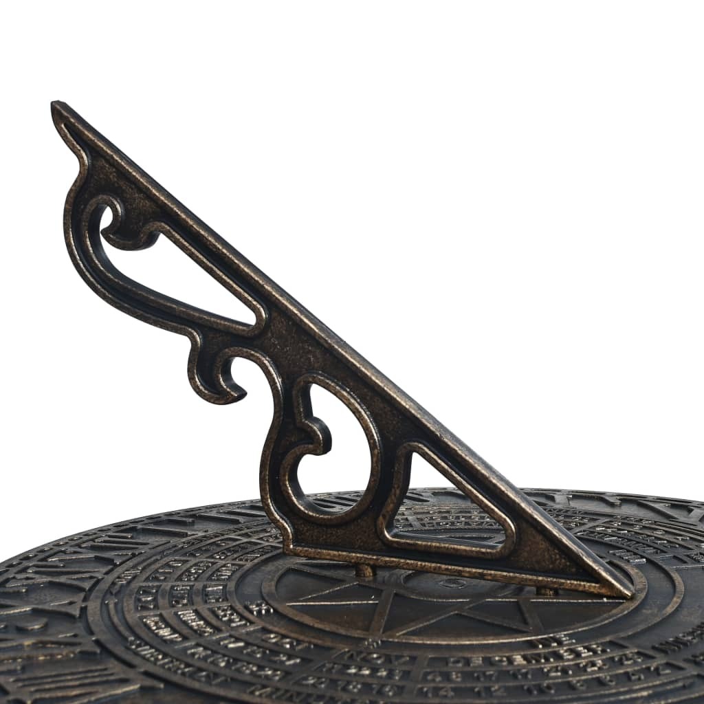 Sundial Bronze 35.5×82 cm Plastic