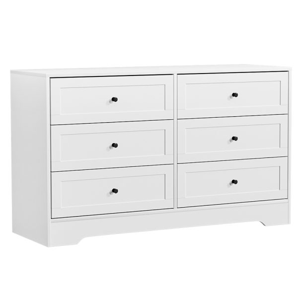 6 Chest of Drawers – LEIF White