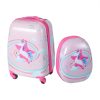 16”13” 2PCS Kids Luggage Set Travel Suitcase Child Bag Backpack