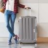 3pcs Luggage Sets Travel Hard Case Lightweight Suitcase TSA lock – Dark Grey