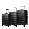 Luggage Suitcase Trolley 3Pcs set 20 24 28 Travel Packing Lock