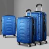 Luggage Travel Sets Suitcase Trolley TSA Lock Bonus