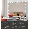 Makeup Mirror with Light LED Hollywood Vanity Dimmable Wall Mirrors – Frameless