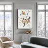 Delicate Tension By Wassily Kandinsky Black Frame Canvas Wall Art