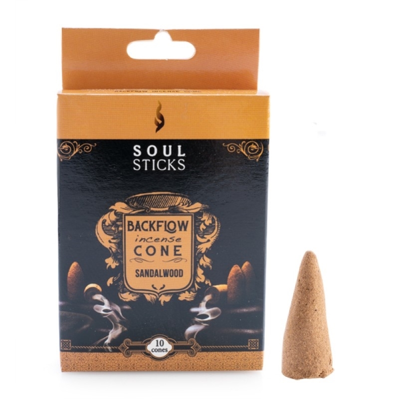 Soul Sticks Backflow Incense Cone – Set of 10