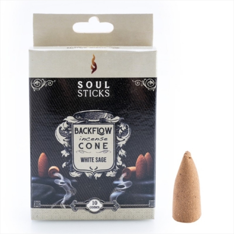 Soul Sticks Backflow Incense Cone – Set of 10