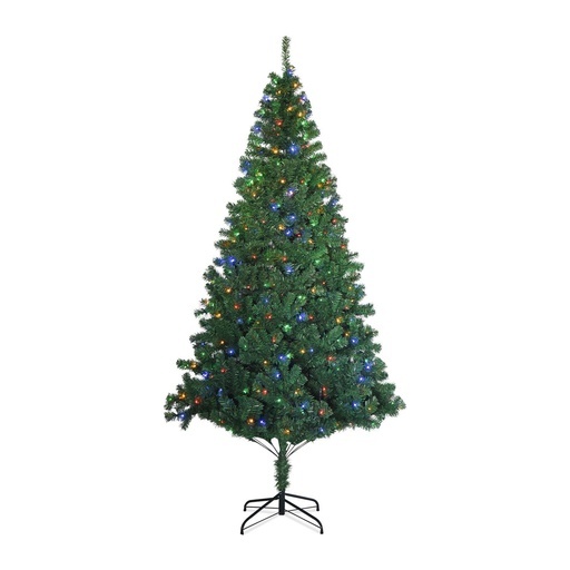 2.1m Christmas Tree With 4 Colour LED FS-TREE-06