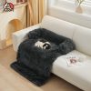 Pet Sofa Cover Soft with Bolster XL Size (Grey) FI-PSC-127-SMT