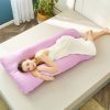 Pregnancy/Maternity/Nursing Pillow with Pillowcase (Purple) GO-PP-102-BL