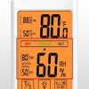 GOMINIMO Thermo Hygrometer Has Backlight White GO-TH-102-JH