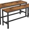 Set of 2 Dining Benches