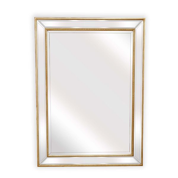 Beaded Framed Mirror – Rectangle 80cm x 110cm
