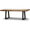 Orangevale Coffee Table 130cm Live Edge Solid Mango Wood Unique Furniture – Natural