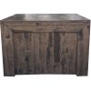 Granbury Lamp Sofa Table 60cm 1 Drawer Solid Acacia Timber Wood – Stone Grey