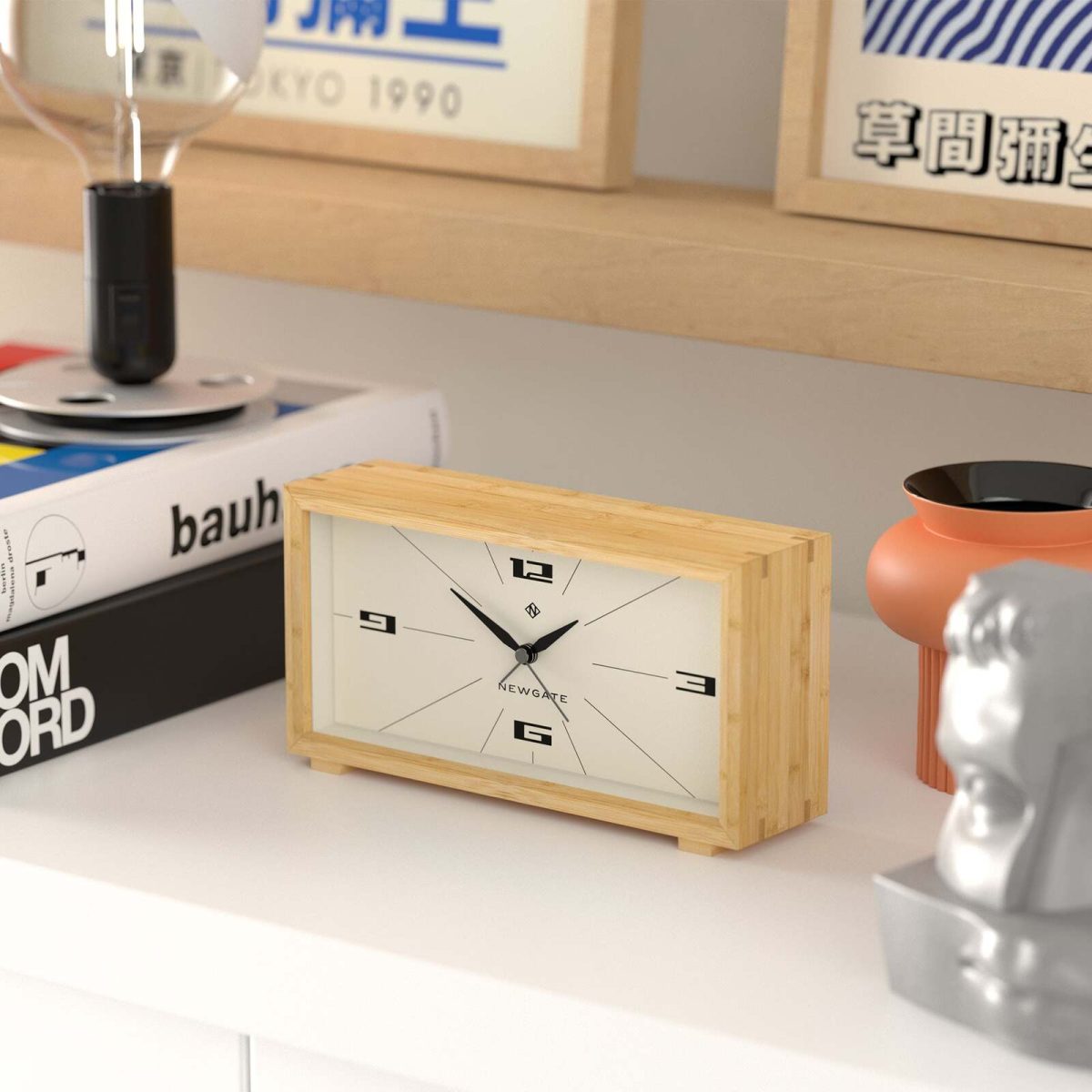 Newgate Lemur Alarm Clock – Retro-Inspired Dial