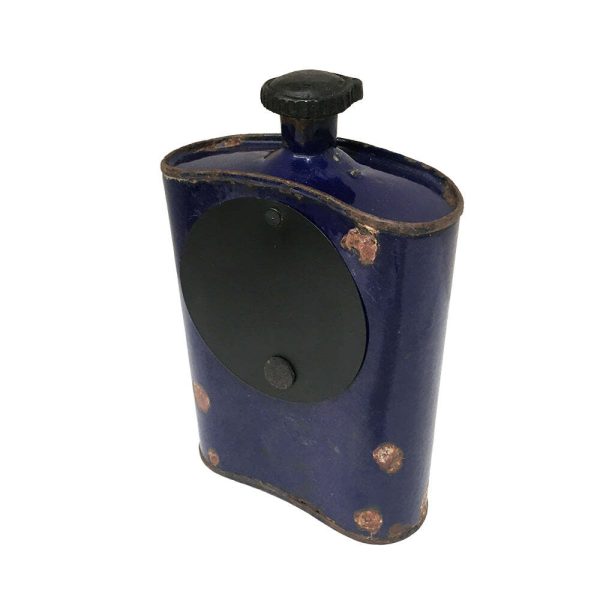 Table Clock – Old Iron Drinking Flask