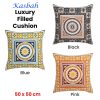 J Elliot Home Kasbah Luxury Filled Cushion 50 x 50cm Pink