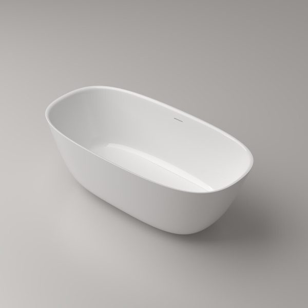 Compact Freestanding Cast stone – Solid Surface Bath 1500mm Length