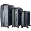 Olympus 3PC Astra Luggage Set Hard Shell Suitcase