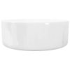 Basin Round Ceramic 40×15 cm – White