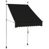 Manual Retractable Awning 100 cm – Anthracite