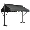 Free Standing Awning – 3×3 m, Anthracite