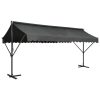 Free Standing Awning – 5×3 m, Anthracite