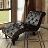 Chaise Longue Faux Leather – Brown
