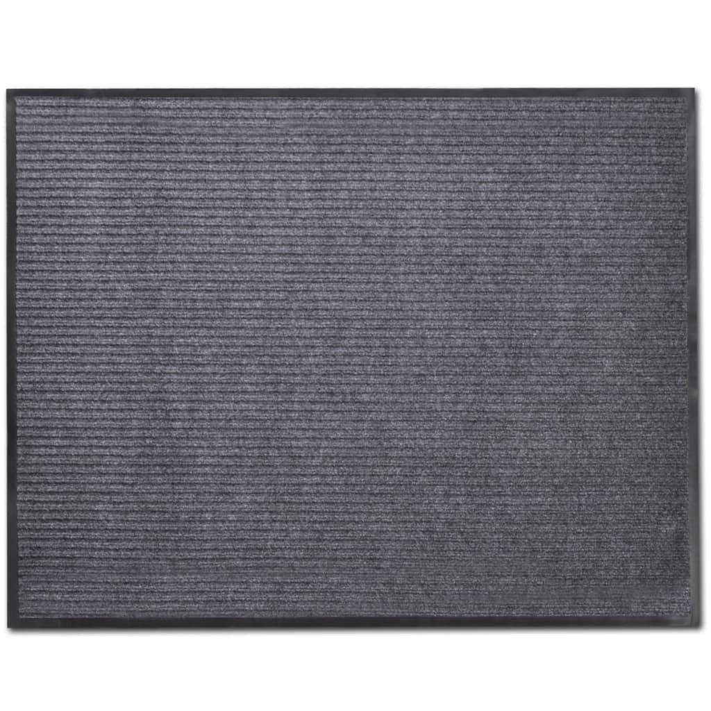PVC Door Mat – 90×60 cm, Grey