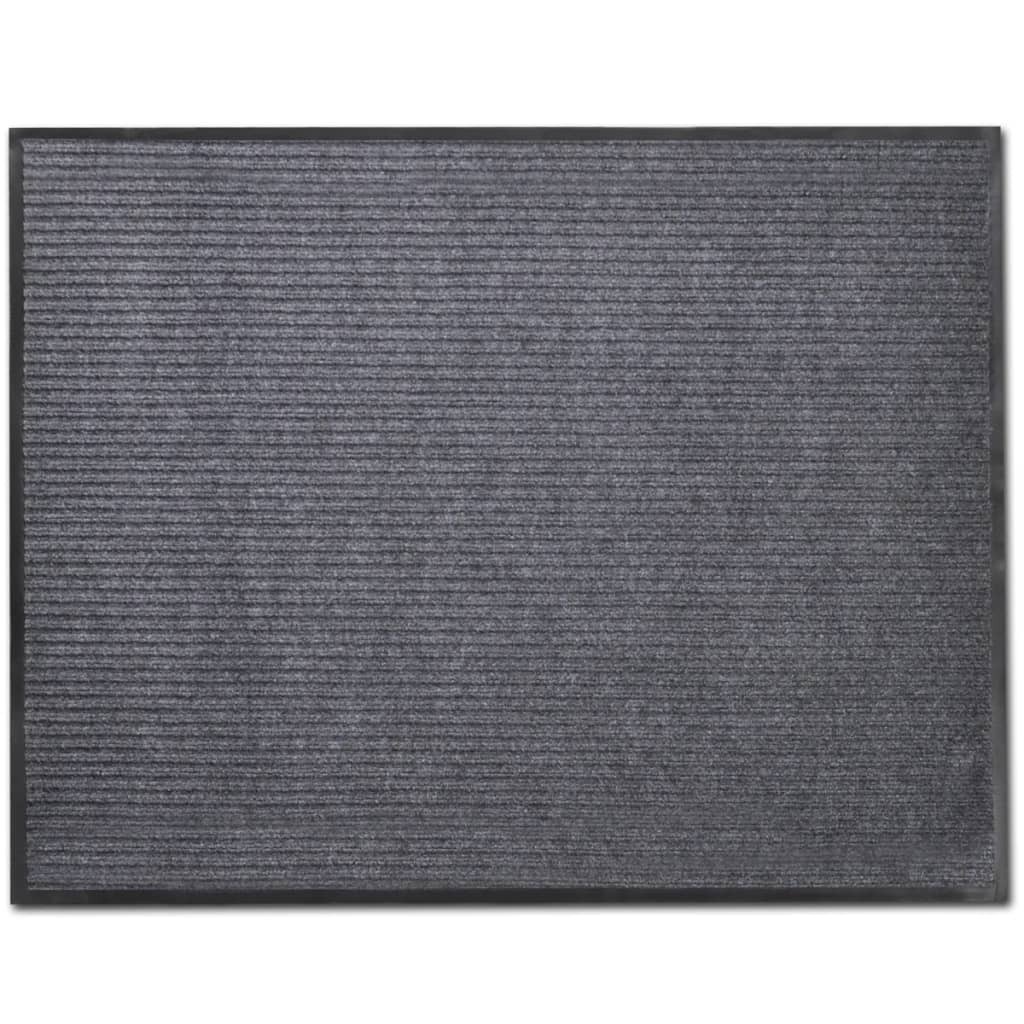 PVC Door Mat – 90×120 cm, Grey