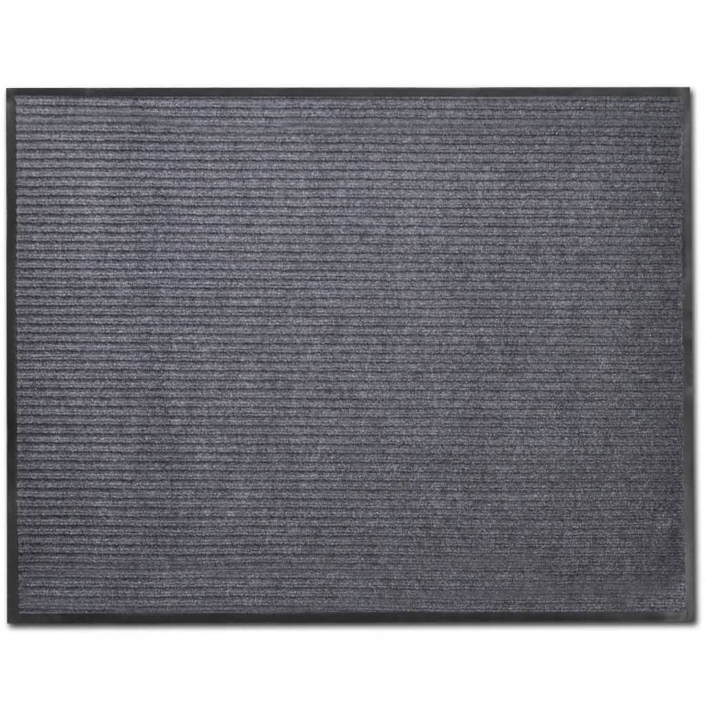PVC Door Mat – 90×150 cm, Grey