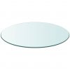 Table Top Tempered Glass Round – 30 cm, Transparent