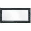 Wall Mirror Baroque Style 100×50 cm – Black