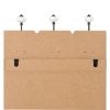 Wall-mounted Coat Rack with 6 Hooks 120×40 cm – Family Rules