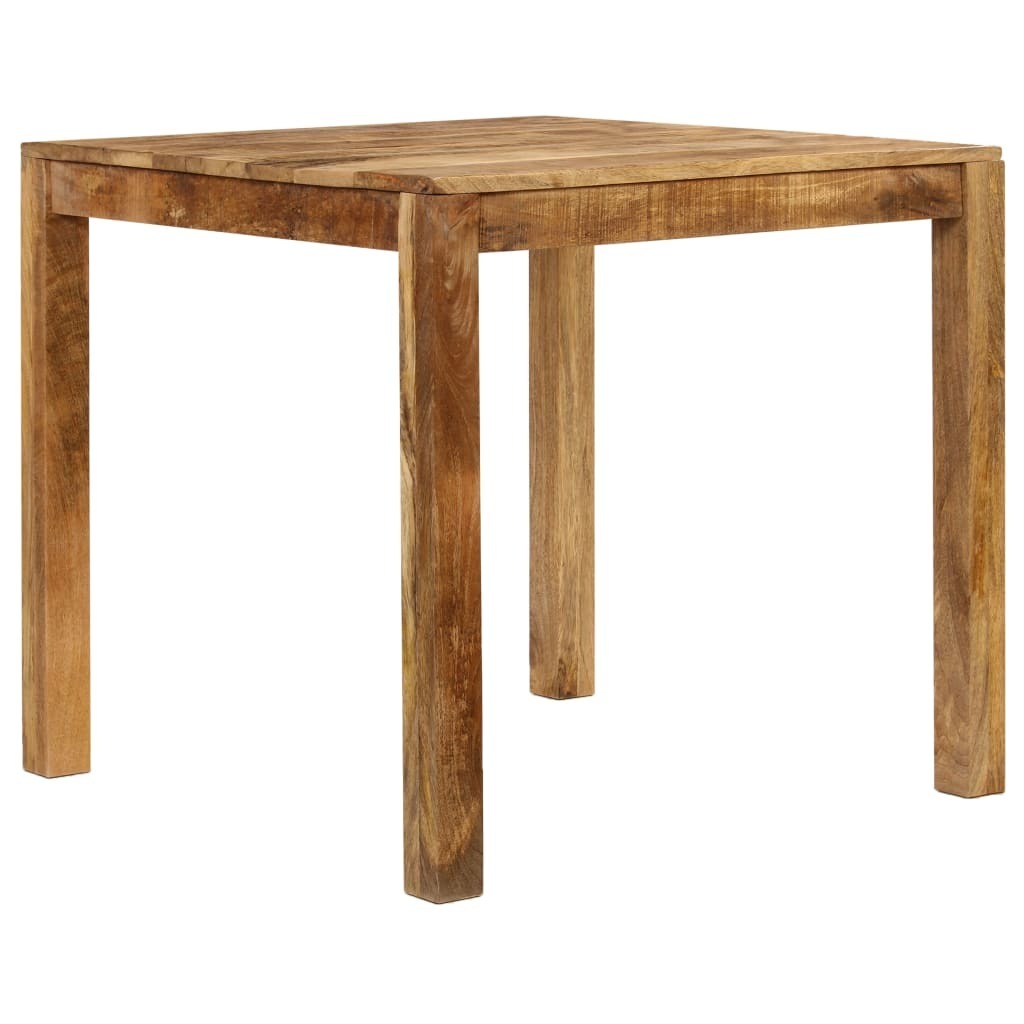 Dining Table – 82x80x76 cm, Solid Mango Wood