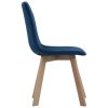 Dining Chairs Velvet – Blue, 2