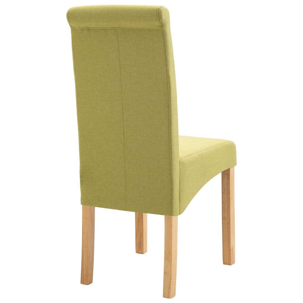 Dining Chairs Fabric – Green, 2