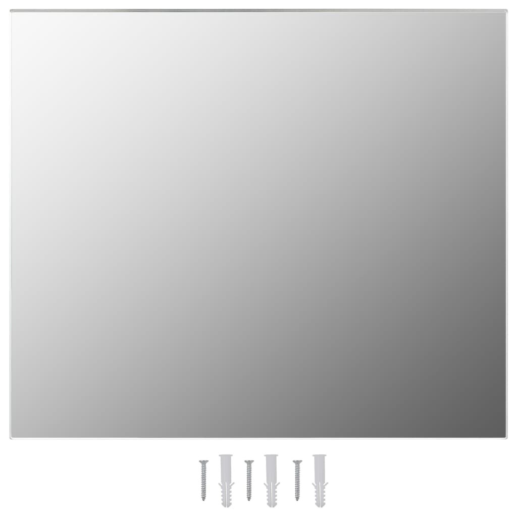 Wall Mirror Square Glass – 70×50 cm, 1