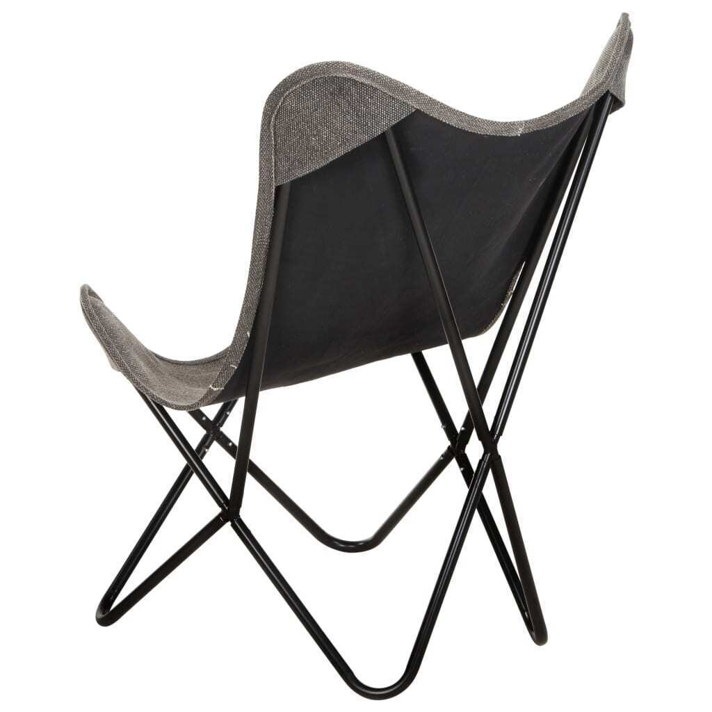 Butterfly Chair Canvas – Anthracite