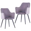 Dining Chairs Velvet – Grey