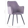 Dining Chairs Velvet – Grey