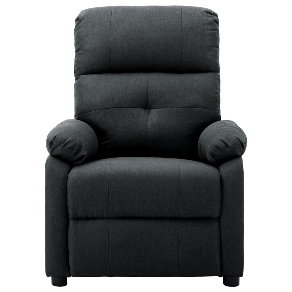 Electric Recliner Chair Fabric – Dark Grey