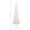Slim Christmas Tree with LEDs – 120×38 cm, White