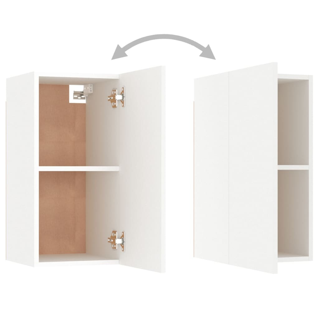 Oshkosh 8 Piece TV Cabinet Set Engineered Wood – 60x30x30 cm, White
