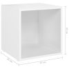 Snyder 5 Piece TV Cabinet Set Engineered Wood – White